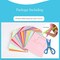 120 Pieces Fun Paper-Cut Set; Paper Cutting; Paper Art; Scissor Skills Activity Cutting Book; Kids Scissors Crafts Kits Preschool-120 Pages with A Pair of Child-Safe Scissors